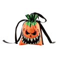 thumbnail image 2 of sunsanly Halloween Candy Bag Pumpkin Ghost Face Goodie Bags Halloween Trick or Treat Snack Wrapping Bag Holiday Party Supplies, 2 of 8