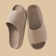 thumbnail image 2 of Wensltd Shower Slippers Women and Men Summer Solid Color Thick Soft Sole Indoor Home Couple Style Cozy Slippers, 2 of 8