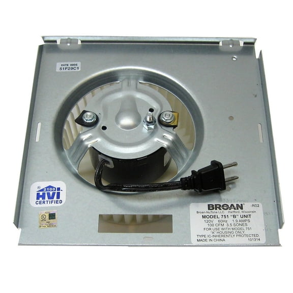Broan Nutone Fan Motor Assembly S97017704 for 751