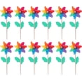 thumbnail image 1 of 12 Pcs Moulinets pour Décoration de Jardin Style Simple et Design Atmosphérique, 1 of 8