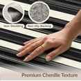 thumbnail image 6 of ODIKA Layering Transitional Banded Contrasting Stripes Stripe Striped for Playroom, Bedroom, Reading Nook, Pet Friendly & Kids Safe Play, 6 of 7