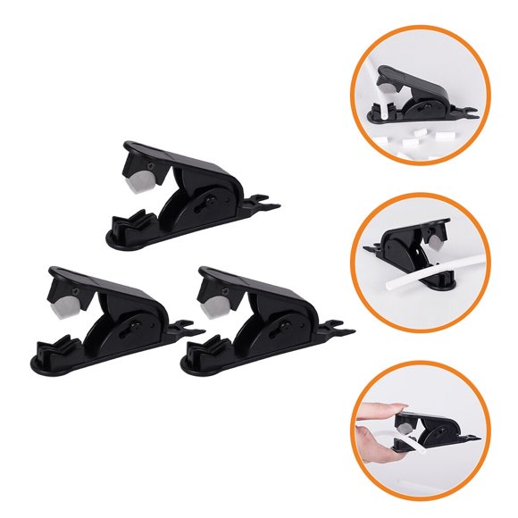 SWETRACE 3Ud Tijeras Cortatubos Para Manguera Duradero Y Negro Para Hogar