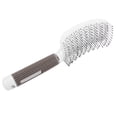 thumbnail image 4 of HERCHR New Anti-static Curved Vent Hair Comb Massager Hairbrush Salon Hairdressing Tool, Bend Hair Comb Brush, Curved Vent Hairbrush, Bend Hair Comb Brush, 4 of 9