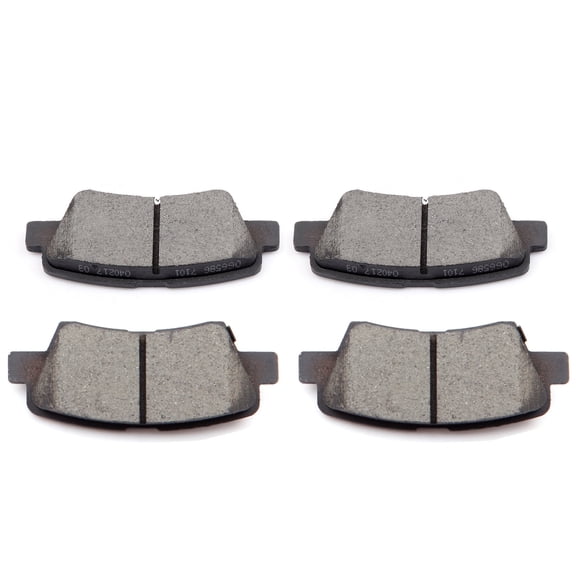 Scitoo Ceramic Discs Brake Pads, 4pcs Rear Brake Pads Brakes Kits fit 2012 2013 2014 Hyundai Azera,2011 2012 2013 2014 2015 Hyundai Sonata,2013 Kia Optima Compatible 583022TA60 D1445-8428