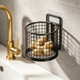 thumbnail image 4 of No Drill Wall Mounted Storage Rack, Kitchen Ginger Garlic Storage Basket, Household Spice Jar Organizer, No Drill Wall Mounted Storage Rack, 4 of 7