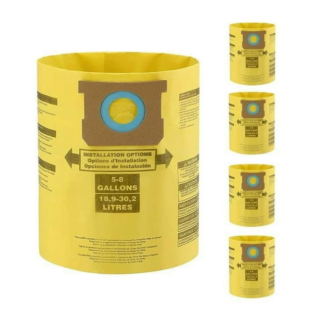 Efficient Filter Bag Vacuum Cleaner Accessories Double Layer Collection Bag Efficient Filter Bag