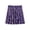 t-181Purple, variant on ZHOGXU Women's Plaid Pleated Skirt High Waist A Line Short Skater Skirts For Casual School Party,Purple,XXXXXL