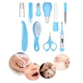thumbnail image 3 of Kit de aseo y cuidado del bebé Abanopi 10 piezas termómetro digital peine cortaúñas aspirador, 3 of 7