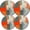 Black0103, variant on Electric Stove Burner Covers,4 Pcs Round Gas Burner Cover,8 and 10 Inch,abstract painting of square with red and gray
