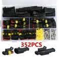 thumbnail image 5 of Willstar 352Pcs Car Connector Plug Terminal Auto Sealed Waterproof Electrical Wire Connector Plug Kit Car Accessories, 5 of 11