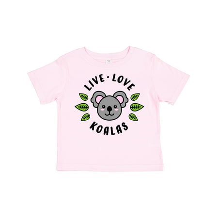 

Inktastic Live Love Koalas Gift Toddler Boy or Toddler Girl T-Shirt