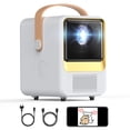 thumbnail image 1 of Proyector de rastreo BESGEER Mini WiFi 5.2 Bluetooth 1080p HD, 1 of 9