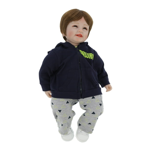 Muñeca Reborn NikouMX Muñeca Linda De Cuerpo Suave 55 Cm Realista
