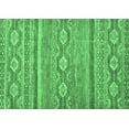 thumbnail image 1 of Ahgly Company Indoor Rectangle Abstract Emerald Green Modern Area Rugs, 2' x 3', 1 of 4