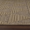 thumbnail image 3 of Rug Branch Hogar Modern Abstract Indoor Jute Runner Rug, Brown Beige - 2'x8', 3 of 4
