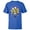 Royal, variant on Marvel Studios Ms. Marvel Avengerscon Captain America - Short Sleeve T-Shirt for Kids - Customized-White