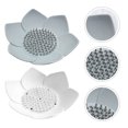 thumbnail image 4 of 2pcs Adorable Petal Shape Design Soap Holder Soap Bar Storage Rack for Kitchen, 4 of 5