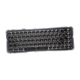 thumbnail image 1 of Artículo profesional recargable PCB de en caliente de teclado mecánico RGB de 68 teclas Negro perfke Teclado mecánico, 1 of 5