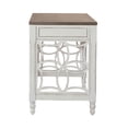 thumbnail image 4 of Liberty Furniture Magnolia Manor Home Office L Writing Desk Space Saving - White, 4 of 5
