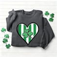thumbnail image 4 of hotojiny Women St. Patrick's Day Gift Sweatshirts Fashion Printed Long Sleeve Shirt Casual Loose Fit Crew Neck Tops, 4 of 6