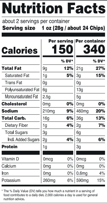 Great Value Smoky Barbecue Crunchy Potato Chips, 2.25 oz