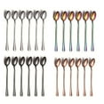 thumbnail image 4 of Pack of 8 Kitchen Spoons Stainless Steel Stirring Spoons Coffee Spoon Dessert Spoons Mixing Spoons Practical Utensils, 4 of 18