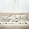 thumbnail image 3 of Ambesonne Abstract Throw Pillow Cover 4 Pack, Polka Dots Image, 16", Pale Brown Marigold, 3 of 6