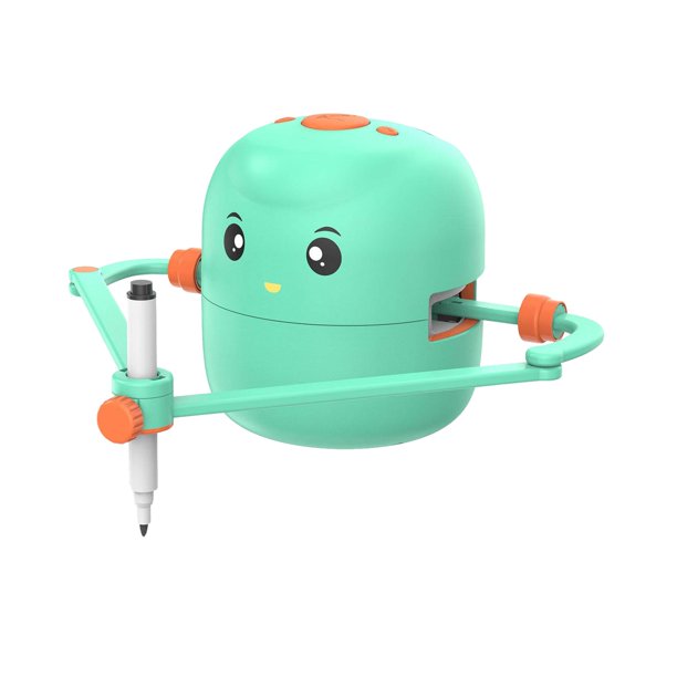 Interactive Educational Drawing Robot, with 100 Cards and 2 Pens, Voice ...