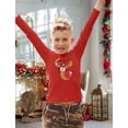 thumbnail image 5 of Tstars Boys Unisex Christmas Gift Reindeer Youth Kids Birthday Party Gift Long Sleeve T Shirt, 5 of 7