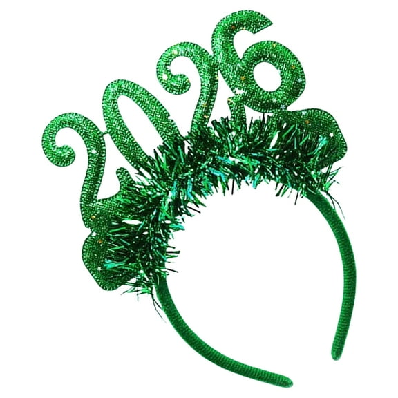 YIGSECU 2026 Party Headwear Comfortable Cloth Hairband Christmas Festival Accessory