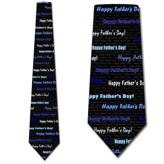 Father's Day Ties Mens Dad Neckties by Three Rooker