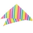 thumbnail image 4 of KAKOWELY Rainbow Stripe Dog Triangular Bandana Pet Triangular Bandana Prop Pet Triangular Scarf,26.38X"X17.72"X17.72", 4 of 5
