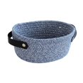 thumbnail image 2 of Cesta de almacenamiento multifuncional para artículos diversos, ideal para encimeras de baño o armarios. Azul, 2 of 9