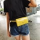 thumbnail image 2 of Cinturón Fanny Packs Riñoneras Mujer Transparente Jelly Chest Bolsos (Amarillo) Likrtyny multifunción de oficina, 2 of 9