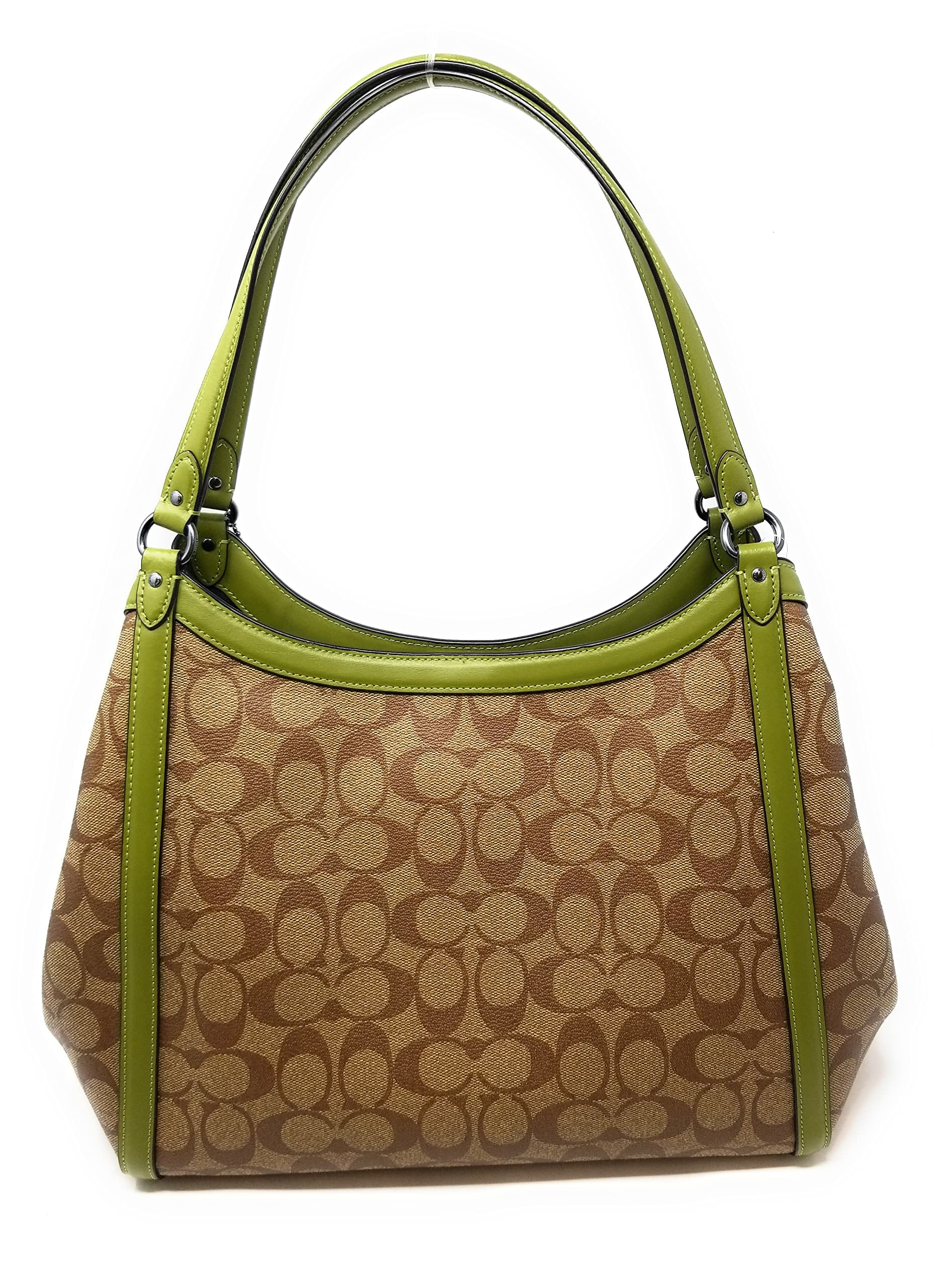 Coach Women's Kristy Shoulder Bag (Signature Canvas - Khaki