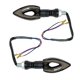thumbnail image 1 of DIRECCIONAL DELANTERA/TRASERA FLECHA ROJO SECUENCIAL CON CUARTO LED SET 12V, 1 of 4