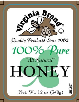 (3 pack) Virginia Brand Honey 12oz