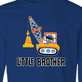 thumbnail image 4 of Inktastic Little Brother Construction Truck Boys Long Sleeve Youth T-Shirt, 4 of 5