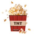 thumbnail image 2 of AMC Minecraft Movie Premier TNT Dynamite Metal Popcorn Bucket Cube Brand New, 2 of 6