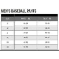 thumbnail image 3 of Wilson Youth Classic Relaxed Fit Polyester Warp Knit Baseball Pants, 3 of 3