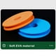thumbnail image 5 of Greeniant Carrete de espuma de anillo de almacenamiento de línea de 50 piezas, líder Snell, organización de mano de obra fina, ahorro de espacio, Pescar Greeniant OD028716-01, 5 of 6