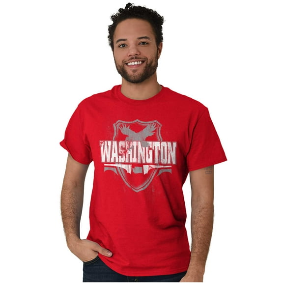Washington WA Pride Gameday Spirit Men's Graphic T Shirt Tees Brisco Brands S