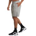 thumbnail image 4 of Champion, Lightweight Lounge, Casual Jersey Knit Men's, Weekend Shorts (Reg Tall), Oxford Gray C Patch Logo, XX-Large Big, 4 of 5