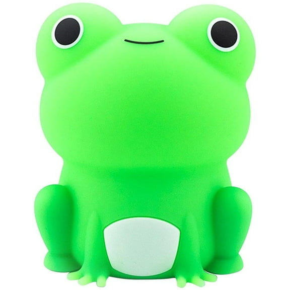 Night Lamp Frog Soft Silicone Sleeping Night Light Dimmable Timer Rechargeable Colorful Light Room Decor Gifts
