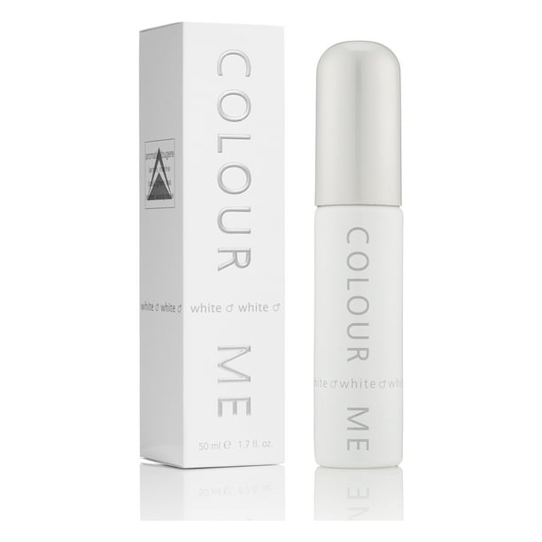 Color Me White de Milton-Lloyd, Spray EDP pour Homme, 50 ml