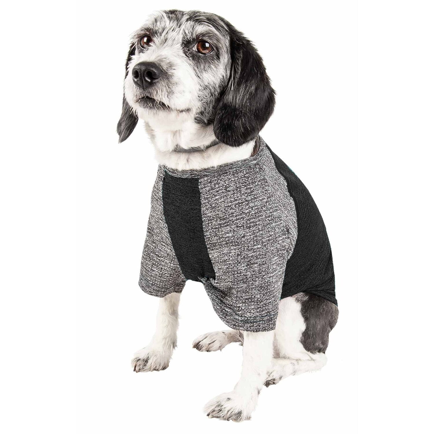 Pet Life ® Active 'Hybreed' 4-Way-Stretch Fitness Performance Dog T-Shirt