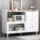 thumbnail image 2 of Kitchens Cabinets for Hallway 3 Drawer Frame Shoe Rock Minimalist Entrance Closet Sideboard Cabinet Buffet Console Meuble My Lux Decor Round, 2 of 7
