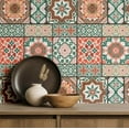 thumbnail image 2 of S4sassy Self Adhesive Wallpaper, Mosaic Tile Wallpaper, Multi Removable DIY Vinyl Tile Pattern Wall Covering, Textured Peel and Stick Contact Paper for Entryway Walls, Kitchen Backsplash (25"x60"), 2 of 8
