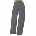 thumbnail image 5 of Tqyyweavej Womens Sweatpants Wide Leg Open Bottom Lounge Trousers Athletic Workout Joggers Sweat Pants with Pockets Gifts for Women, 5 of 9