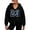 Black, variant on Zip Hoodie for Women Graphic Number 23 Jersey #23 Y2K Sweatshirt Long Sleeve Fashion Hoodie Jacket with Pocket Red